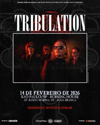 Tribulation, com Luana Dametto (Crypta), se apresenta sábado em São Paulo - Notícias - Arrepio Produções - Patos de Minas/MG