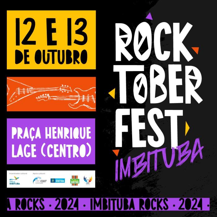 Rocktoberfest 2024 reunirá novamente 16 bandas no centro de Imbituba/SC - Notícias - Arrepio Produções - Patos de Minas/MG