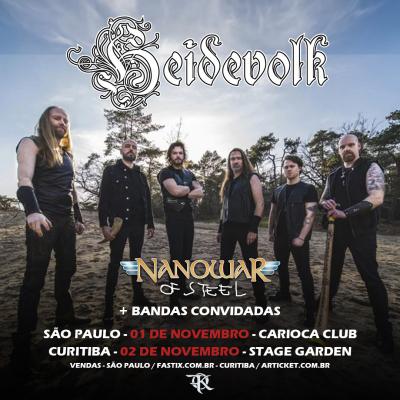Heidevolk e Nanowar of Steel no Odin's Krieger Fest 2025 - Notícias - Arrepio Produções - Patos de Minas/MG