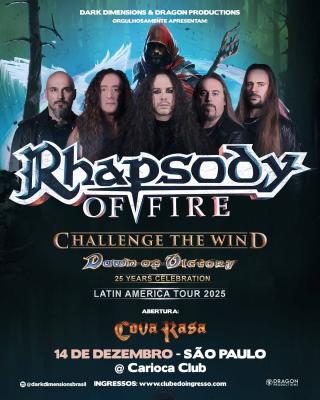 Rhapsody Of Fire celebra 25 anos de 