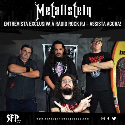 METALLSTEIN: Entrevista exclusiva à Rádio Rock RJ – assista agora  - Notícias - Arrepio Produções - Patos de Minas/MG