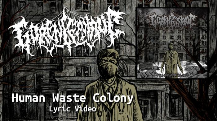 GORENCEPHALIC - Lyric vídeo de “Human Waste Colony” é oficialmente lançado - Notícias - Arrepio Produções - Patos de Minas/MG