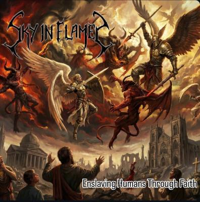 SKY IN FLAMES: Orquestra e Death Metal se fundem novamente em novo EP; capa e título liberados, confira! - Notícias - Arrepio Produções - Patos de Minas/MG