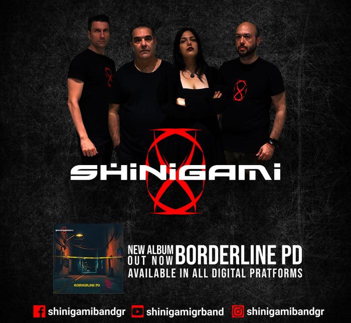 SHINIGAMI apresenta seu novo álbum, “Borderline PD”…JÁ DISPONÍVEL!! - Notícias - Arrepio Produções - Patos de Minas/MG