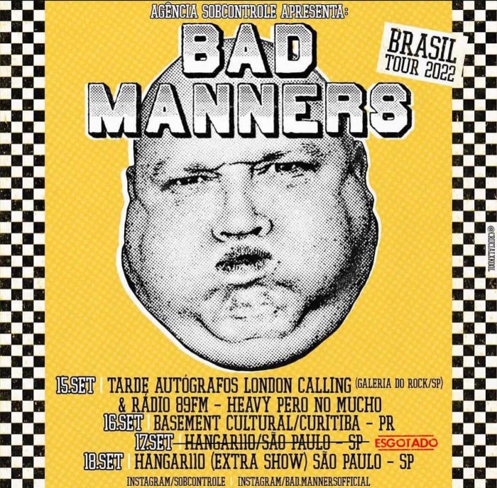 Bad Manners chega ao Brasil para três shows e tarde de autógrafos - Notícias - Arrepio Produções - Patos de Minas/MG