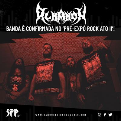 ALMANON : Banda é confirmada no ‘Pré-Expo Rock Ato II’ – data e line up completo  - Notícias - Arrepio Produções - Patos de Minas/MG