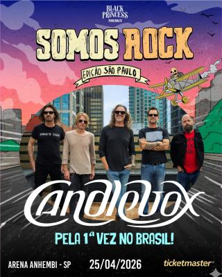 Vênus Concerts apresenta Candlebox no Somos Rock Festival, em São Paulo - Notícias - Arrepio Produções - Patos de Minas/MG
