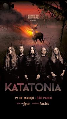 Katatonia volta a São Paulo para show único em março de 2026 - Notícias - Arrepio Produções - Patos de Minas/MG
