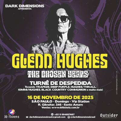 Glenn Hughes, a voz do Rock, se despede dos palcos: Última turnê, recheada de clássicos, chega a São Paulo - Notícias - Arrepio Produções - Patos de Minas/MG