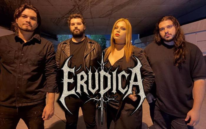 Erudica entra em nova era: banda anuncia turnê europeia, lança “Resistance Unchained” em fevereiro e apresenta formação renovada! - Notícias - Arrepio Produções - Patos de Minas/MG