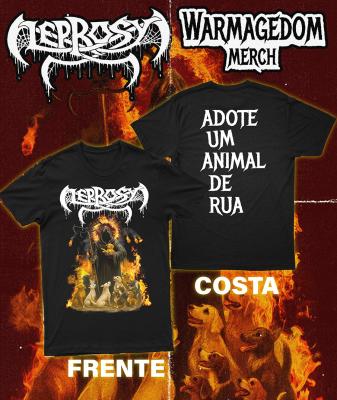 LEPROSY : Unindo peso a solidariedade com pré-venda de camiseta “Adote Um Animal de Rua” com lucro 100% revertidos a protetores independentes - Notícias - Arrepio Produções - Patos de Minas/MG