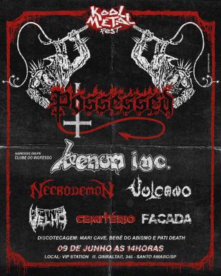 Facada entra no Kool Metal Fest com Possessed e Venom Inc. - Notícias - Arrepio Produções - Patos de Minas/MG