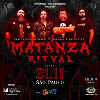 Matanza Ritual traz a turnê 