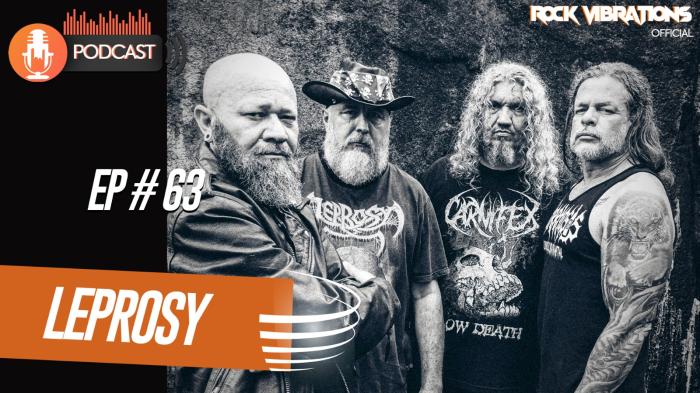 LEPROSY : Entrevista exclusiva ao último episódio do Rock Vibrations Podcast – ouça agora! - Notícias - Arrepio Produções - Patos de Minas/MG