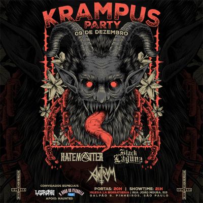 Hatematter lança novo álbum em show especial na Krampus Party, no La Iglesia, junto às bandas Black Laguna e Antrvm - Notícias - Arrepio Produções - Patos de Minas/MG