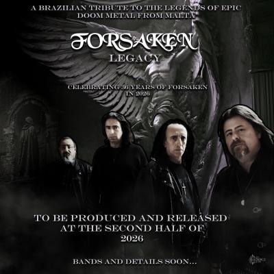 THE CROSS : Banda lidera tributo internacional aos 35 anos da lenda do Epic Doom Metal Forsaken - Notícias - Arrepio Produções - Patos de Minas/MG