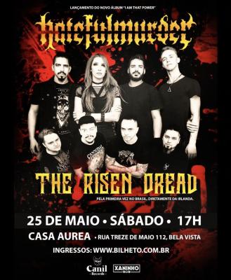 The Risen Dread, da Irlanda, faz show em São Paulo no dia 25/05 - Notícias - Arrepio Produções - Patos de Minas/MG