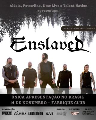 Enslaved traz black metal moderno a São Paulo nesta quinta-feira (14/11) - Notícias - Arrepio Produções - Patos de Minas/MG