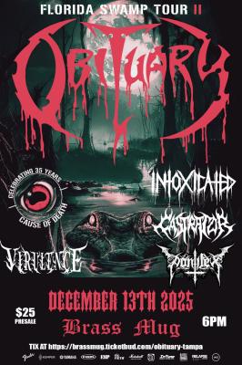 PONTIFEX : Confirmado para dividir o palco com a OBITUARY na celebração especial do 35º aniversário de 