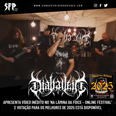 DIABÁLLEIN : Apresenta vídeo inédito no ‘Na Lâmina da Foice – Online Festival’ e votação para os melhores de 2025 está disponível  - Notícias - Arrepio Produções - Patos de Minas/MG