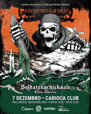 Kanonenfieber relata memórias e horrores da 1ª Guerra Mundial em show único neste domingo (7), em São Paulo - Notícias - Arrepio Produções - Patos de Minas/MG