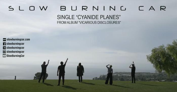 SLOW BURNING CAR apresenta “Cyanide Planes”, (vídeo promocional oficial 