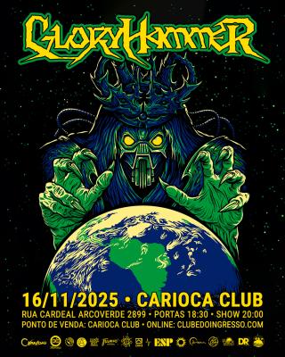 Gloryhammer traz seu power metal europeu épico a São Paulo - Notícias - Arrepio Produções - Patos de Minas/MG