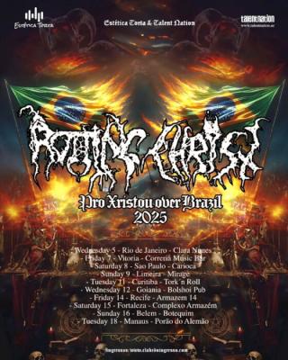 Rotting Christ retornará ao Brasil em fevereiro de 2025 para dez shows - Notícias - Arrepio Produções - Patos de Minas/MG