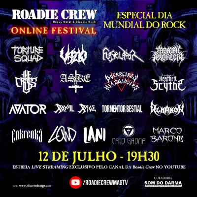 THE CROSS : Confirmados no ‘Roadie Crew Online Festival – Especial Dia Mundial Do Rock’ - Notícias - Arrepio Produções - Patos de Minas/MG