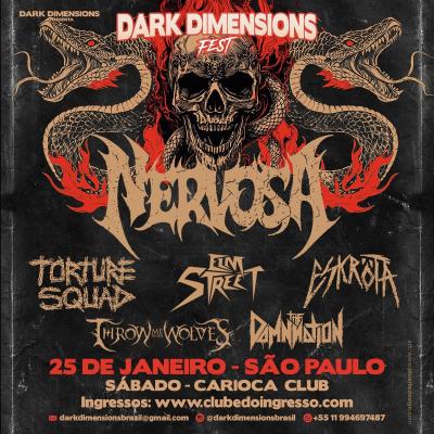 Viva uma experiência única no 1º Dark Dimensions Fest com grandes nomes do metal internacional e nacional! - Notícias - Arrepio Produções - Patos de Minas/MG