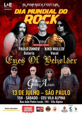 EYES OF BEHOLDER: No ‘Alpina Rock Festival – Dia Mundial Do Rock’ neste sábado (13) – confira - Notícias - Arrepio Produções - Patos de Minas/MG